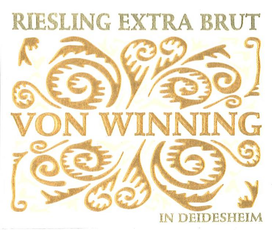 Von Winning Extra Brut Riesling Sekt NV