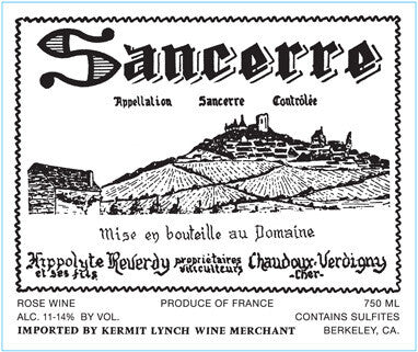 Hippolyte Reverdy 2022 Sancerre Rose'
