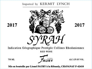 Faury 2020 Collines Rhodaniennes