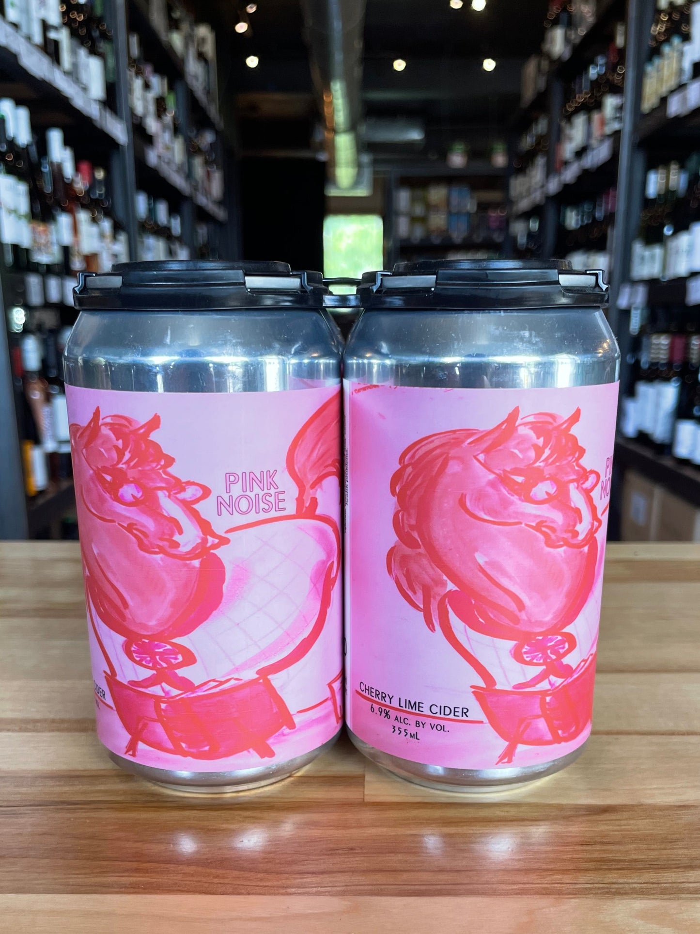 Botanist and Barrel Pink Noise, Cherry Lime Cider
