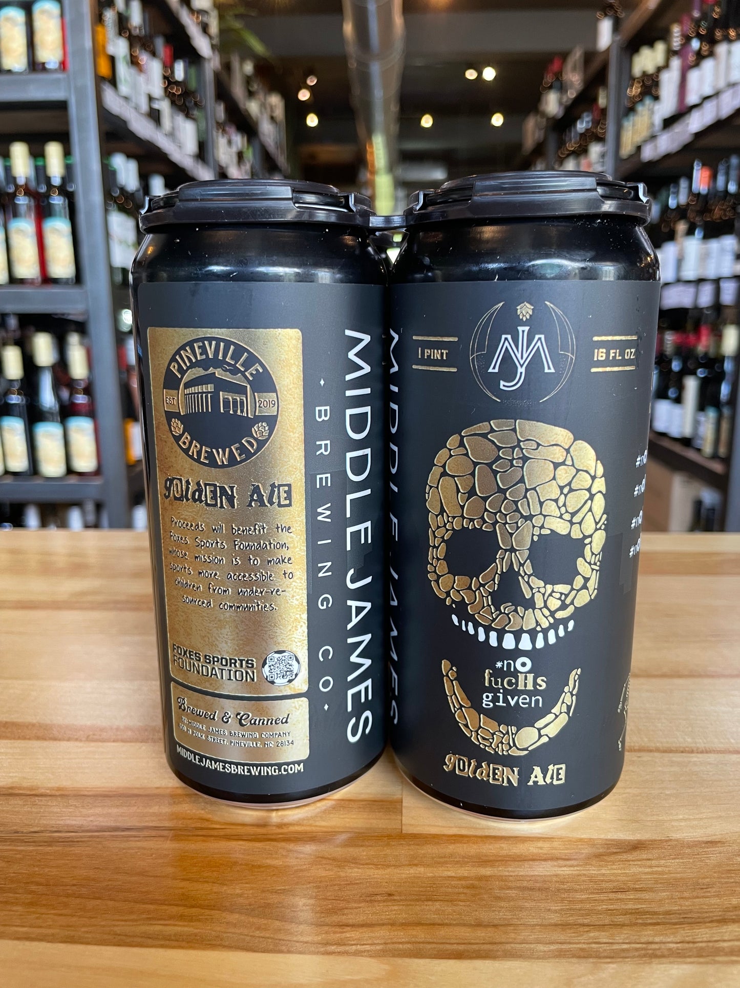 Middle James No Fuchs Given Golden Ale