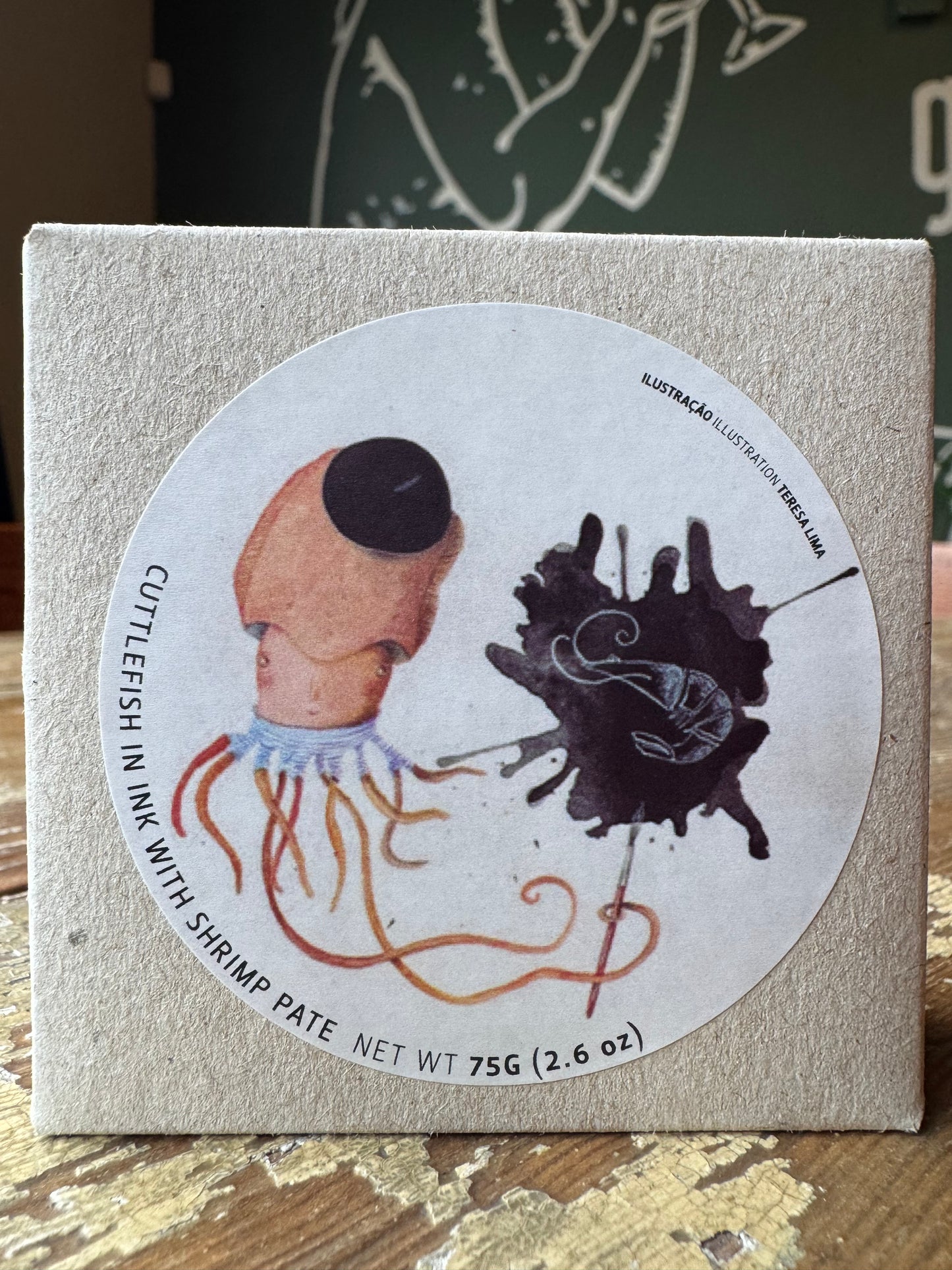 Jose Gourmet Cuttlefish in Ink with Shrimp Pate