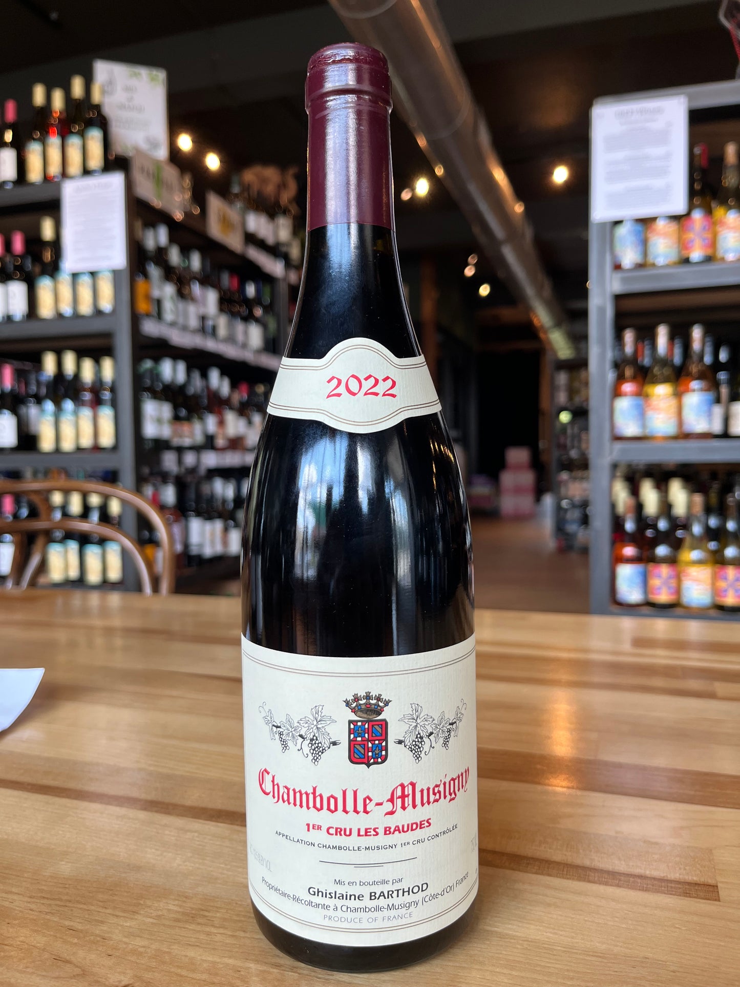 2022 Barthod Chambolle-Musigny 1er Cru Les Baudes