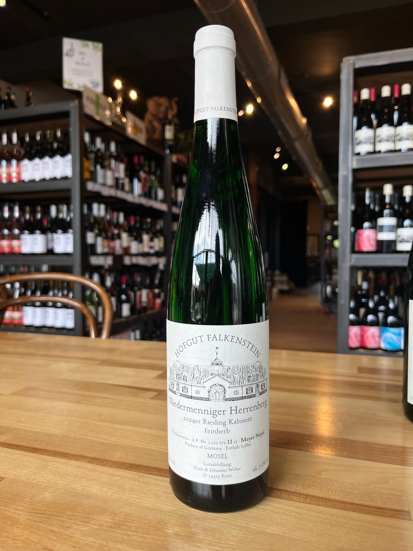 2024 Falkenstein Niedermenniger Herrenberg Riesling Kabinett Feinherb Fuder Meyer Nepal AP-11