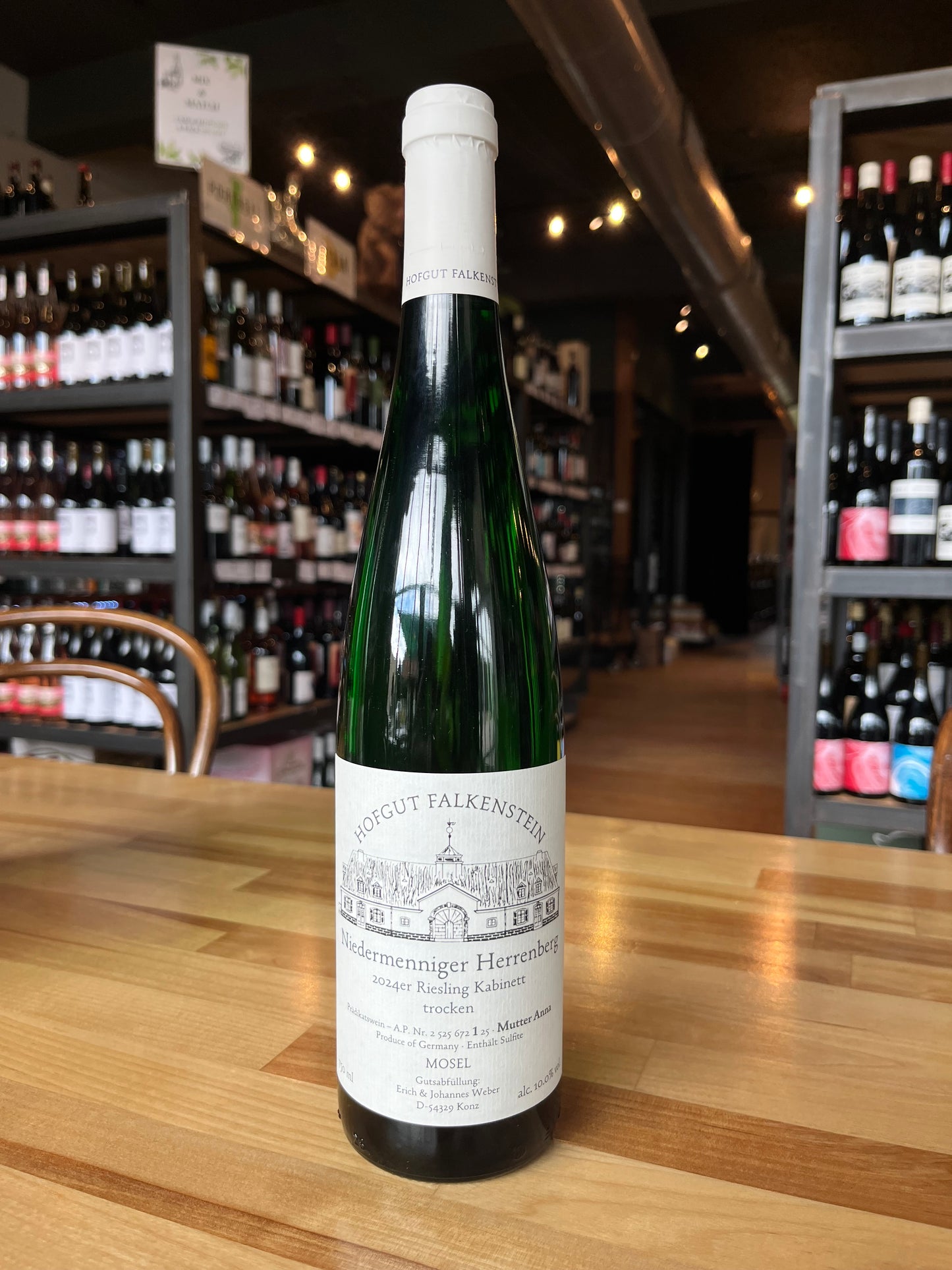 2024 Hofgut Falkenstein Niedermenniger Herrenberg Kabinett Trocken Riesling Fuder Mutter Anna AP-1
