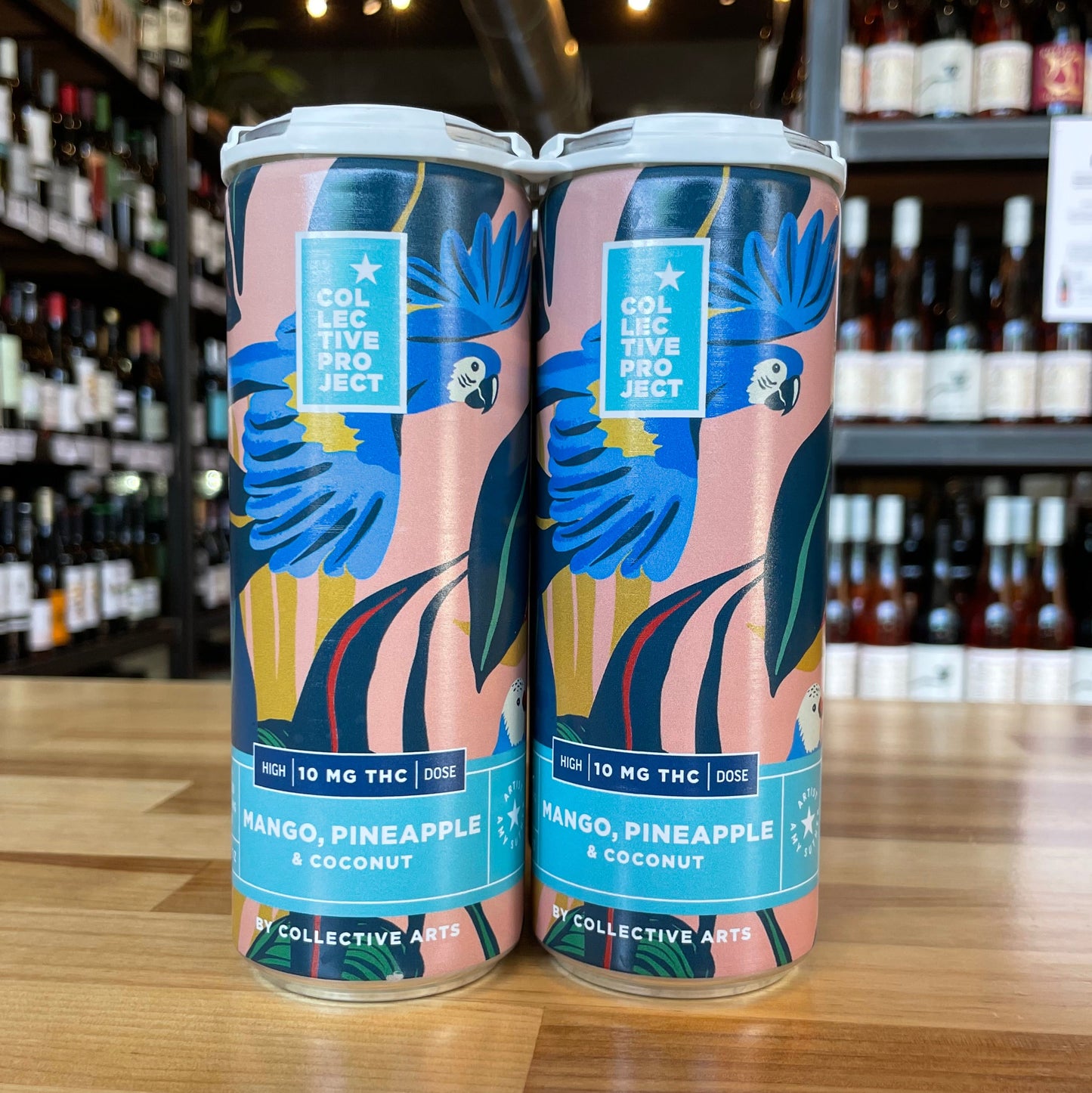 Collective Arts Mango, Pineapple & Coconut THC Seltzer