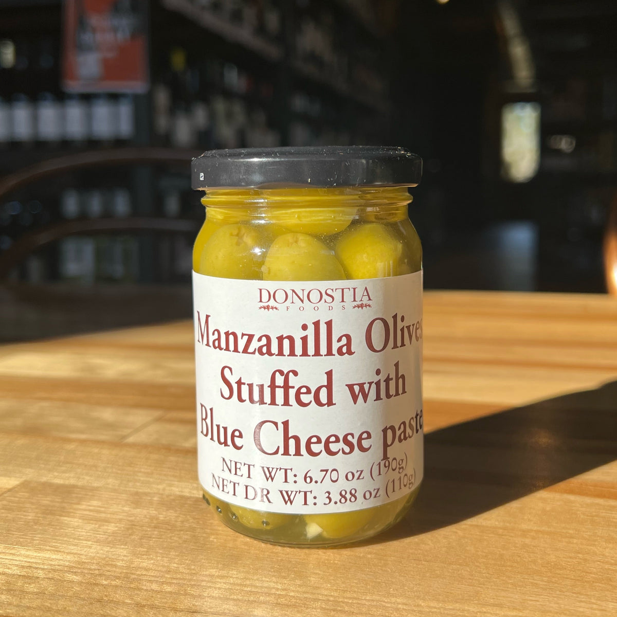 Donostia Manzanilla Olives w/ Blue Cheese