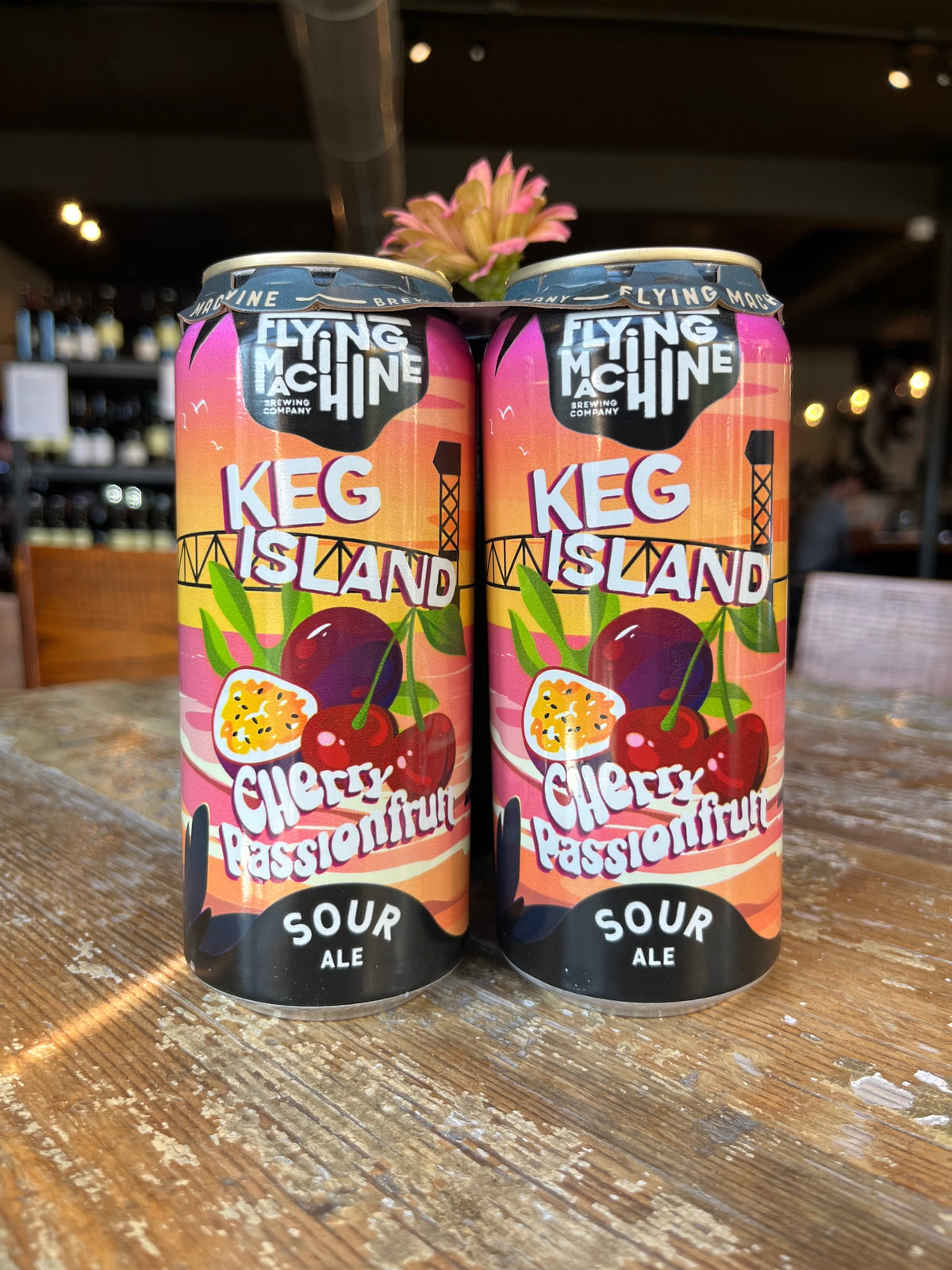 Flying Machine - Keg Island Cherry and Passionfruit Sour Ale
