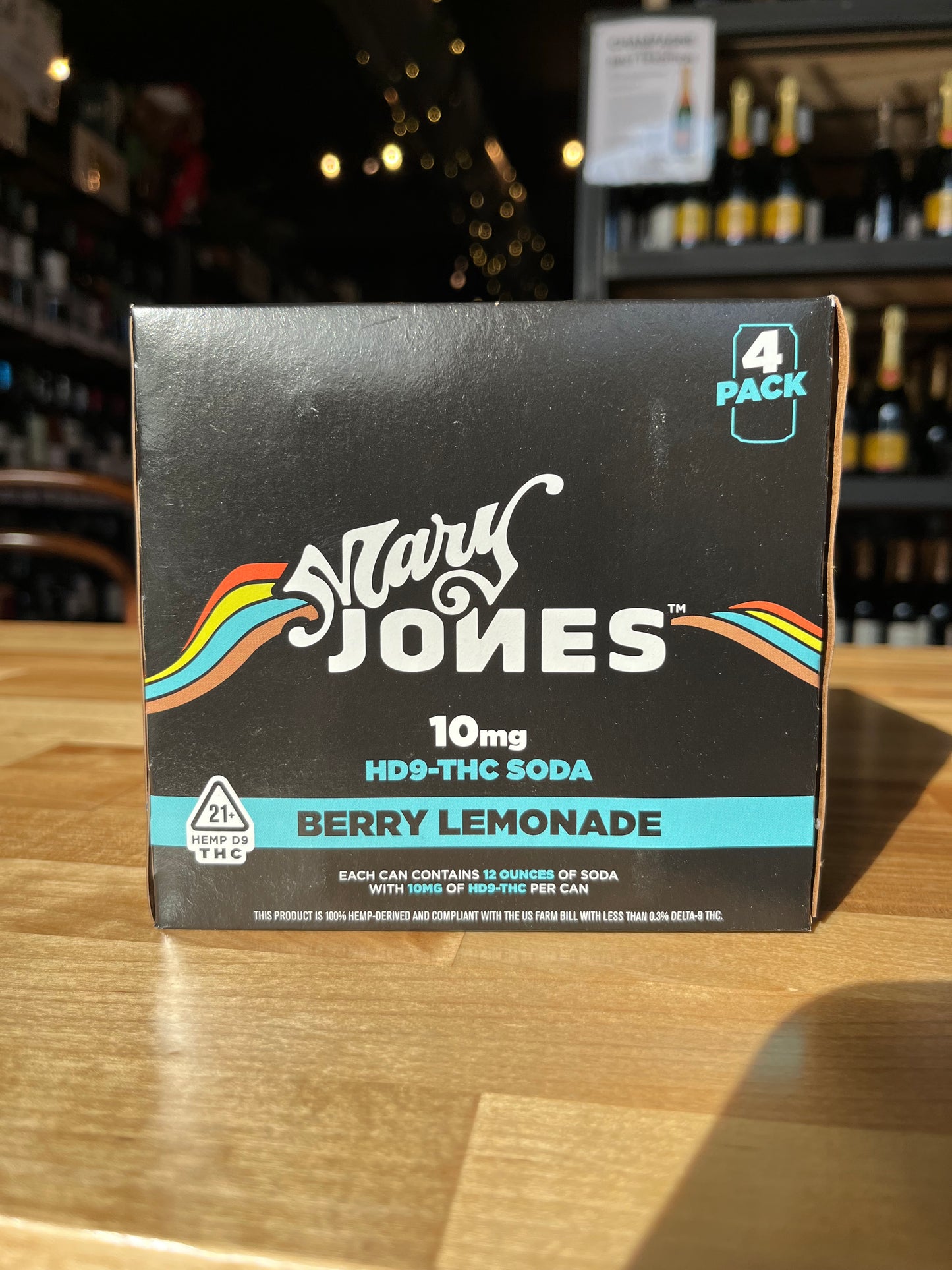 Mary Jones Berry Lemonade Soda HD9-THC Soda