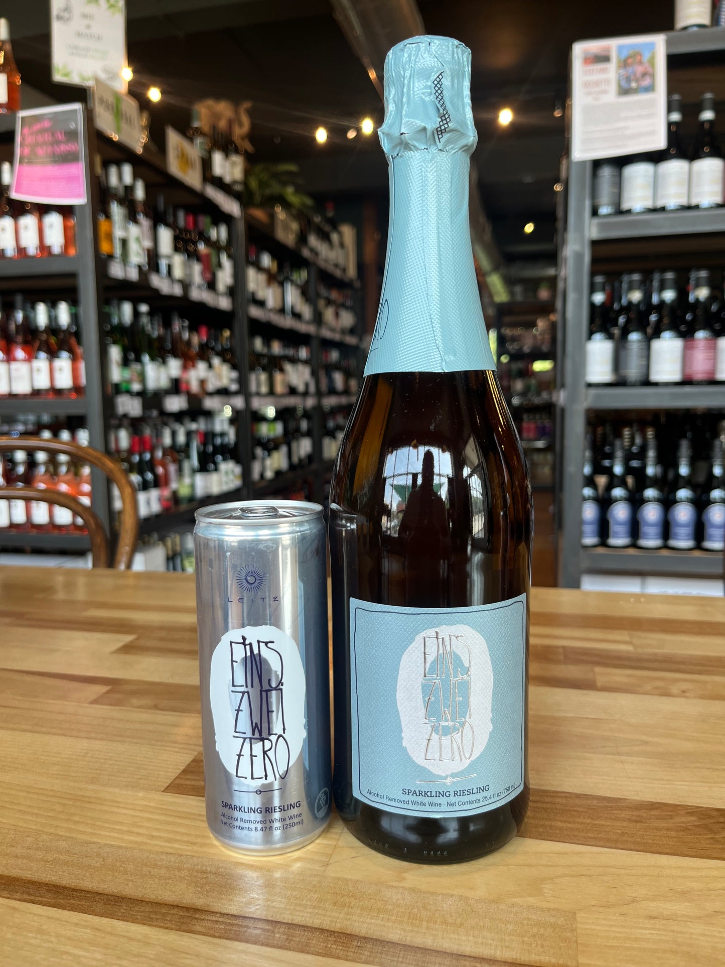 Leitz Eins Zwei Zero Alcohol-Free Sparkling Riesling
