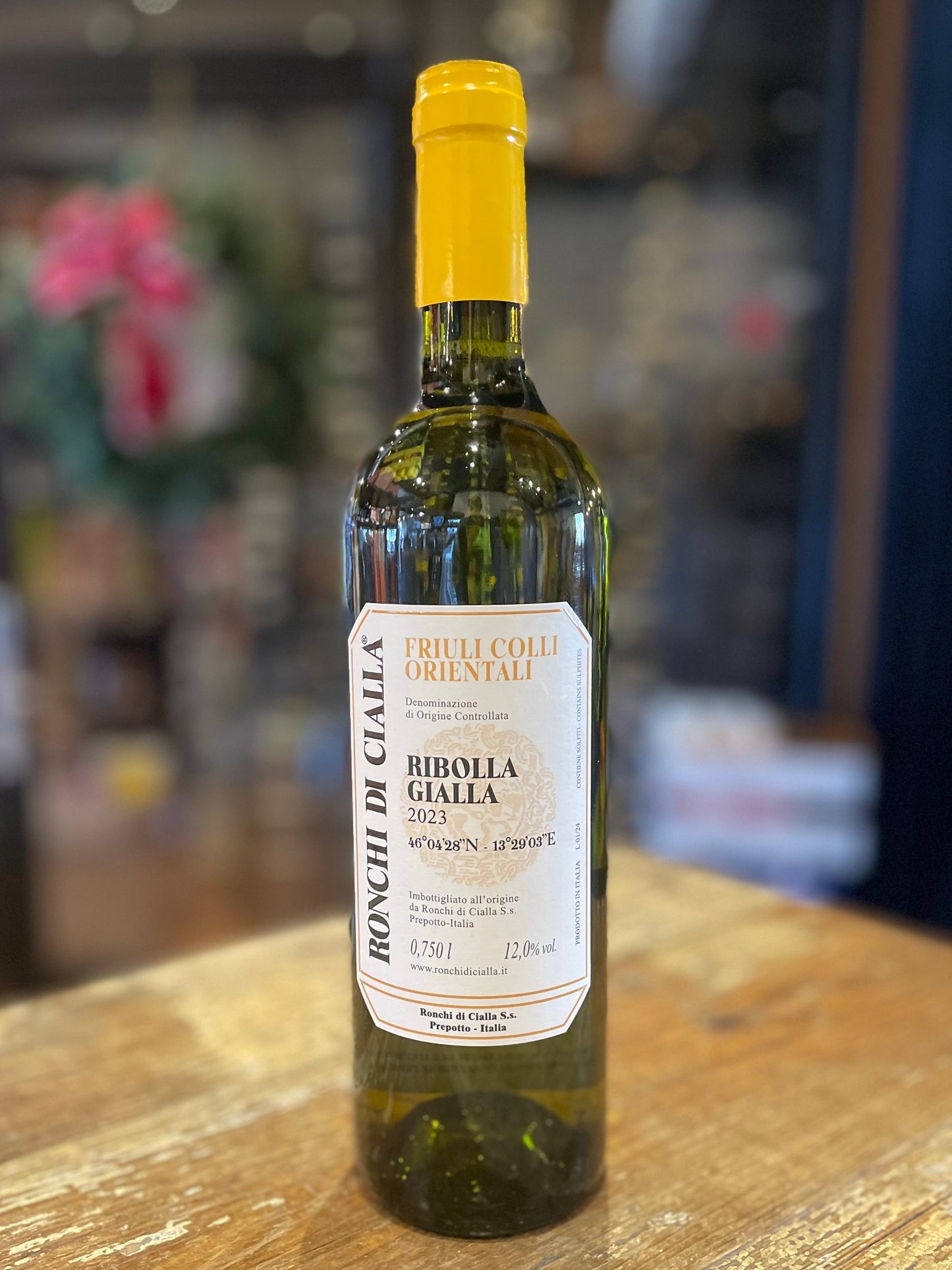 2025 Ronchi di Cialla Friuli Colli Orientali Ribolla Gialla