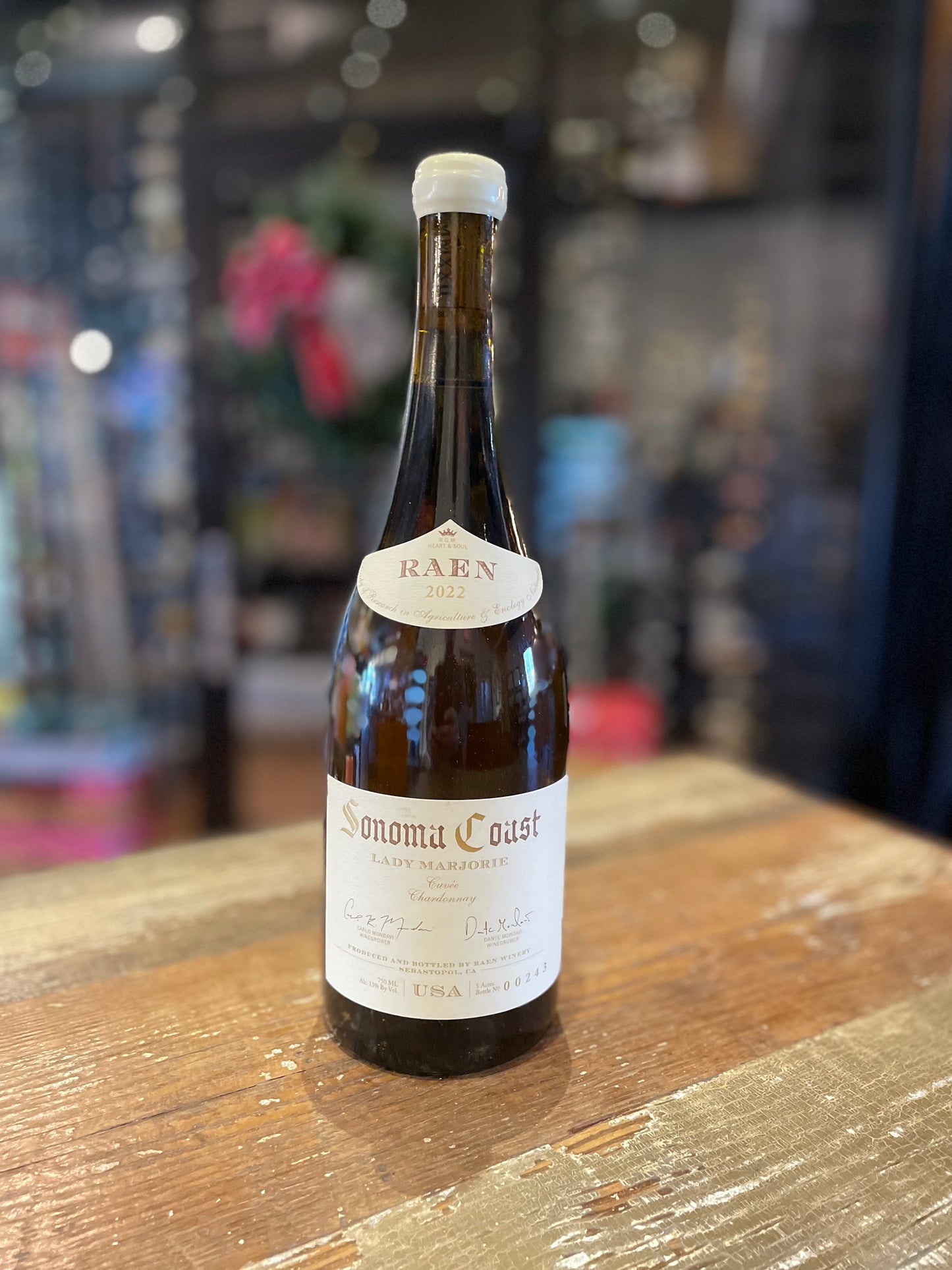 2022 Raen Sonoma Coast Chardonnay Lady Marjorie