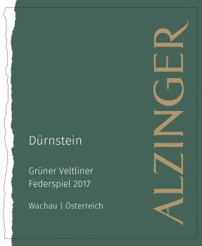 2023 Alzinger Wachau Grüner Veltliner Dürnstein Federspiel