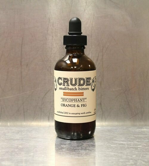 Crude 'Sycophant' Orange & Fig Bitters - 4oz