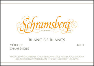 2021 Schramsberg Blanc de Blanc