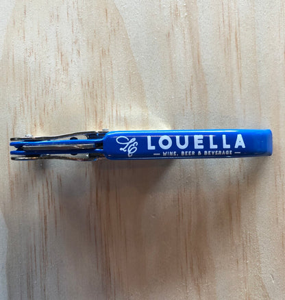 LouElla PullTap Corkscrew Blue