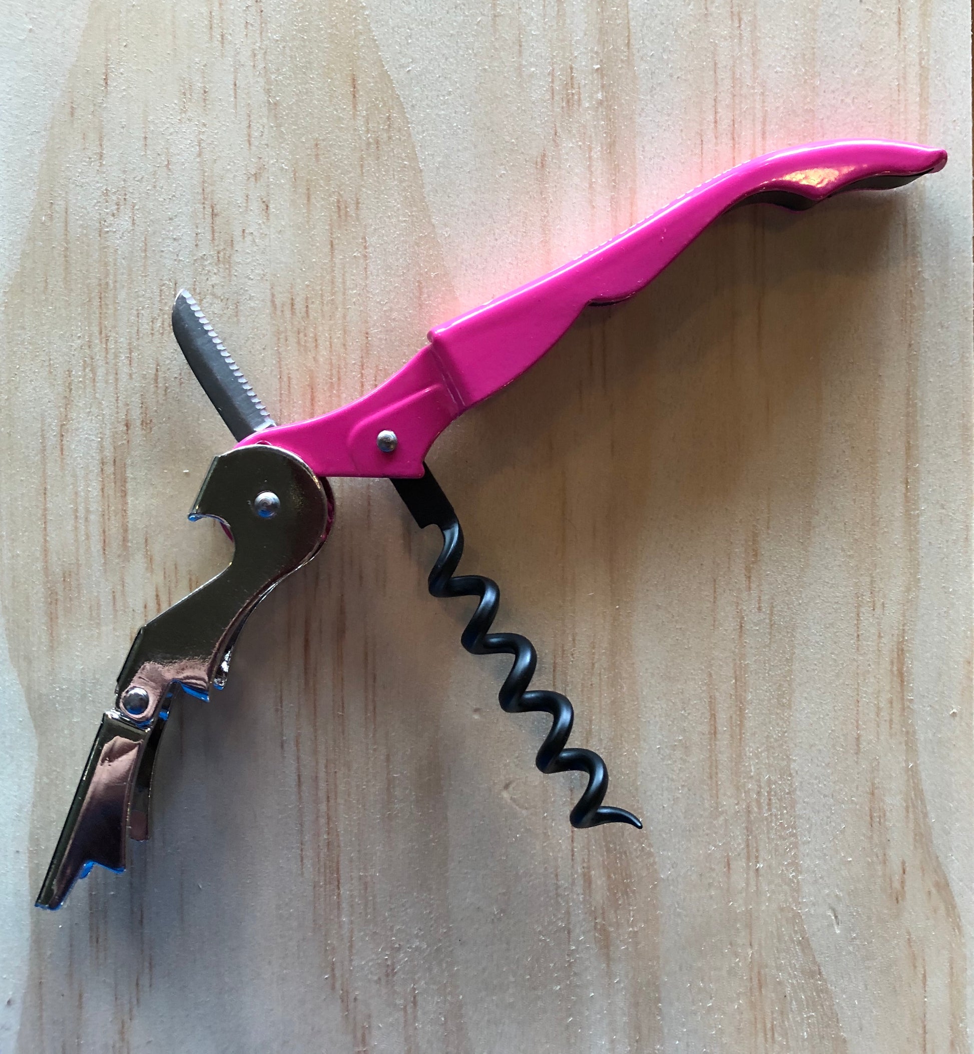 LouElla PullTap Corkscrew Pink