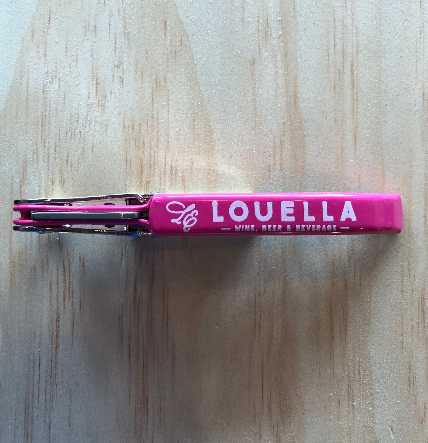 LouElla PullTap Corkscrew Pink