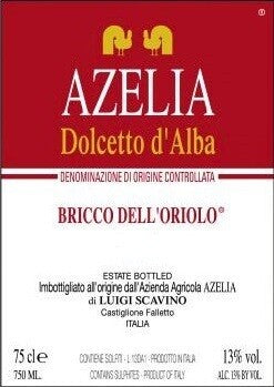 Azelia Dolcetto d'Alba Bricco dell Oriolo 2021