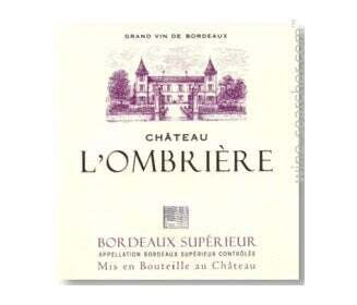 2020 Chateau L'Ombriere Bordeaux Supérieur