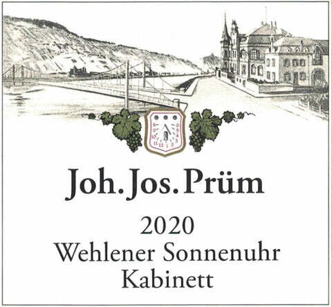 Joh Jos Prum 2020 Wehlener Sonnenuhr Riesling Kabinett