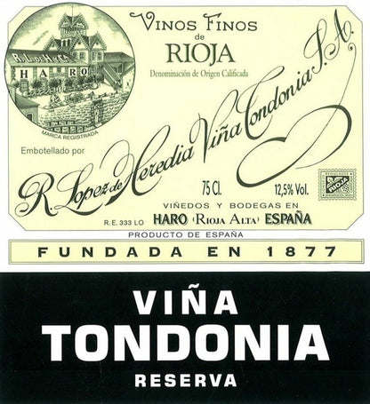 R. López de Heredia 2011 Viña Tondonia Reserva