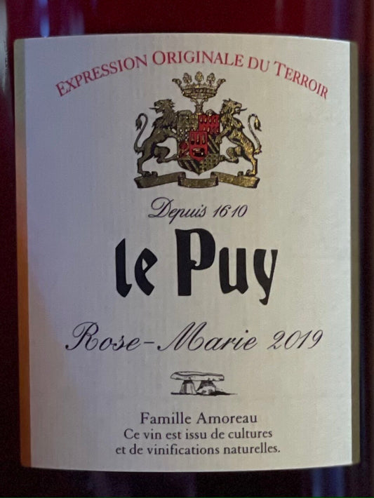 Chateau Le Puy 2020 “Rose-Marie”