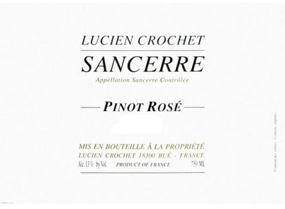 Lucien Crochet 2023 Sancerre Pinot Rose