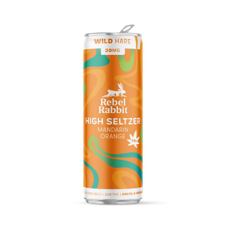 Rebel Rabbit Mandarin Orange High Seltzer