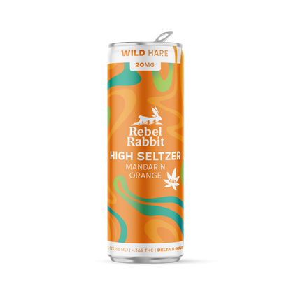 Rebel Rabbit Mandarin Orange High Seltzer