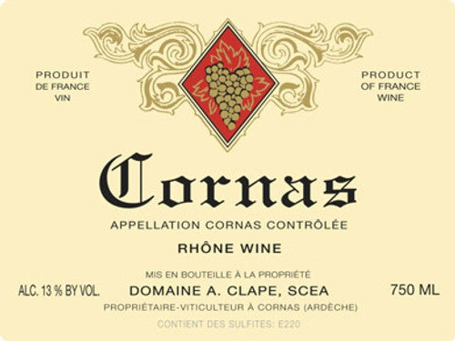 Domaine Auguste Clape Cuvee Renaissance Cornas 2021