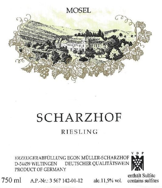 Egon Muller Scharzhof Riesling 2020