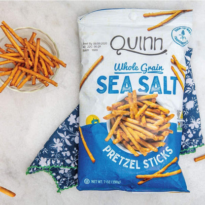 Quinn Whole Grain Sea Salt Pretzel Sticks 1.5oz