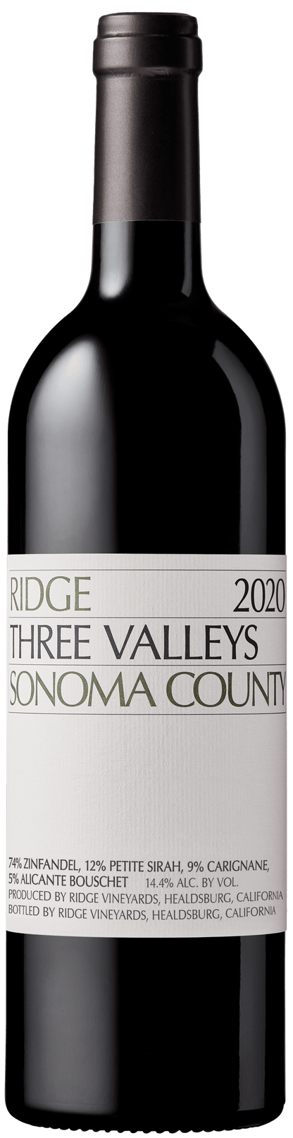 Ridge Vineyards Three Valleys 2022