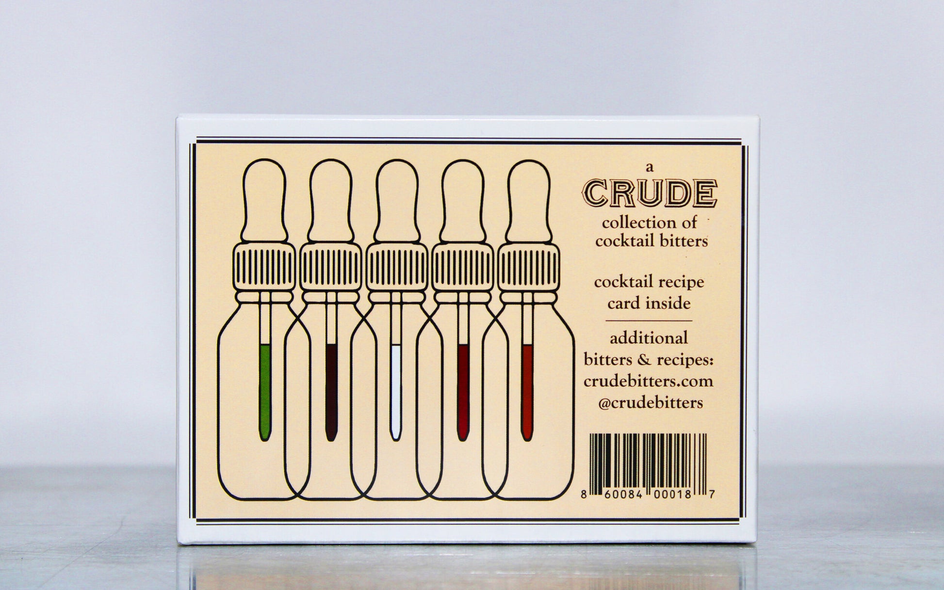 Crude Bitters Sampler Set 5 x 0.5oz