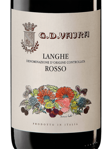 2022 G D Vajra Langhe Rosso