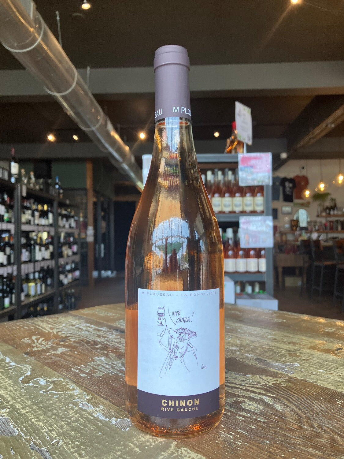 M Plouzeau 2023 Rive Gauche Chinon Rose'
