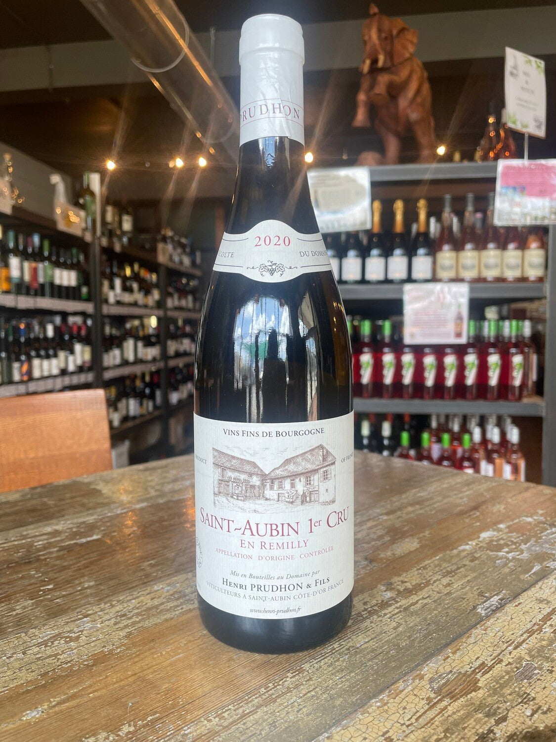 Henri Prudhon "En Remilly" Saint Aubin Blanc 1er Cru 2020