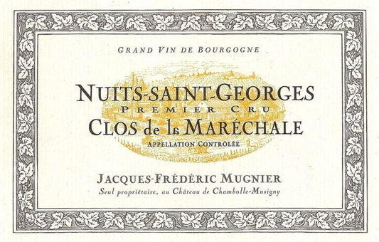 Domaine Jacques-Frederic Mugnier 2021 Nuits-Saint-Georges 1er Cru Clos de la Maréchale Rouge