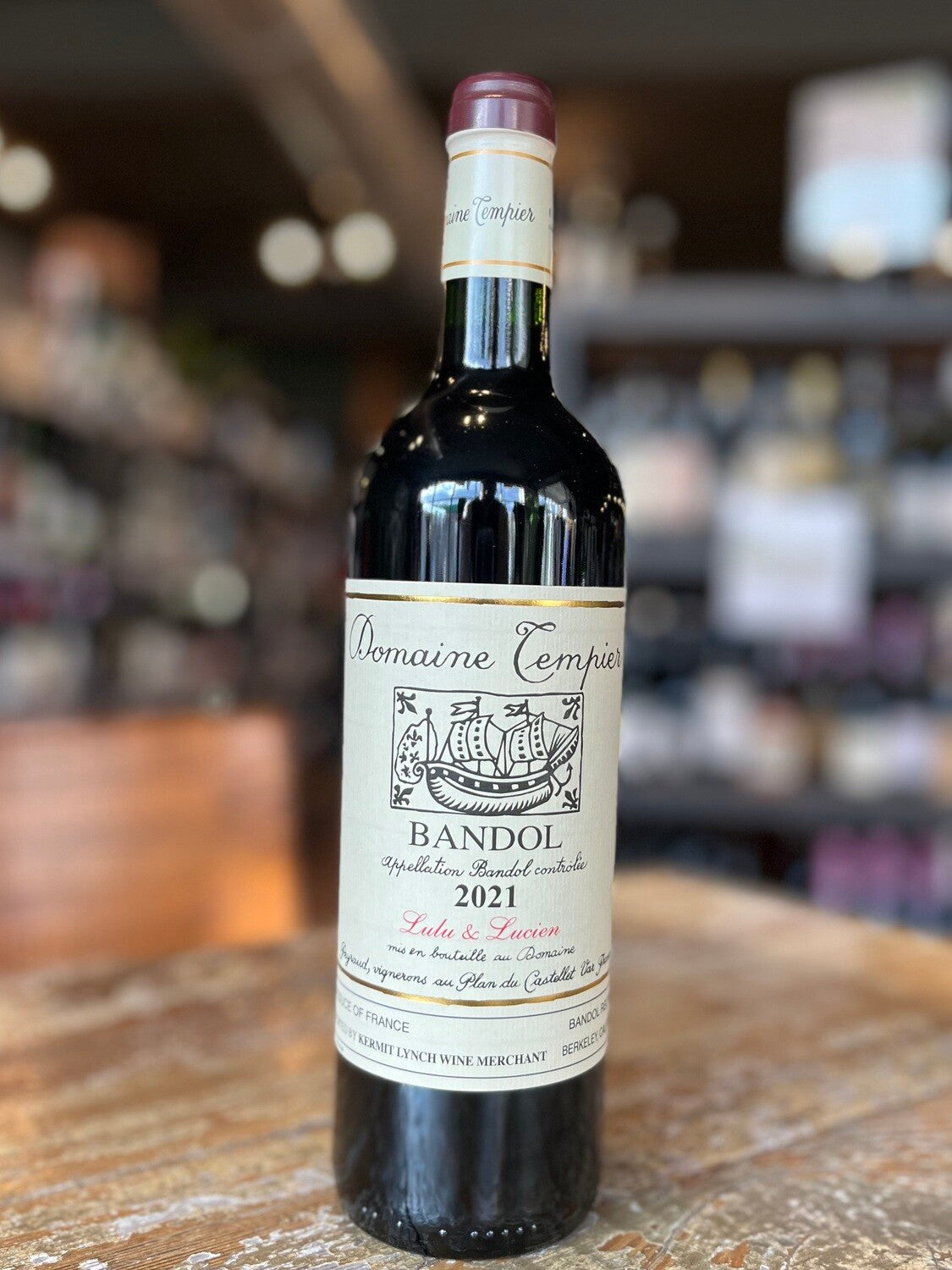 2021 Domaine Tempier Lulu & Lucien Bandol Rouge