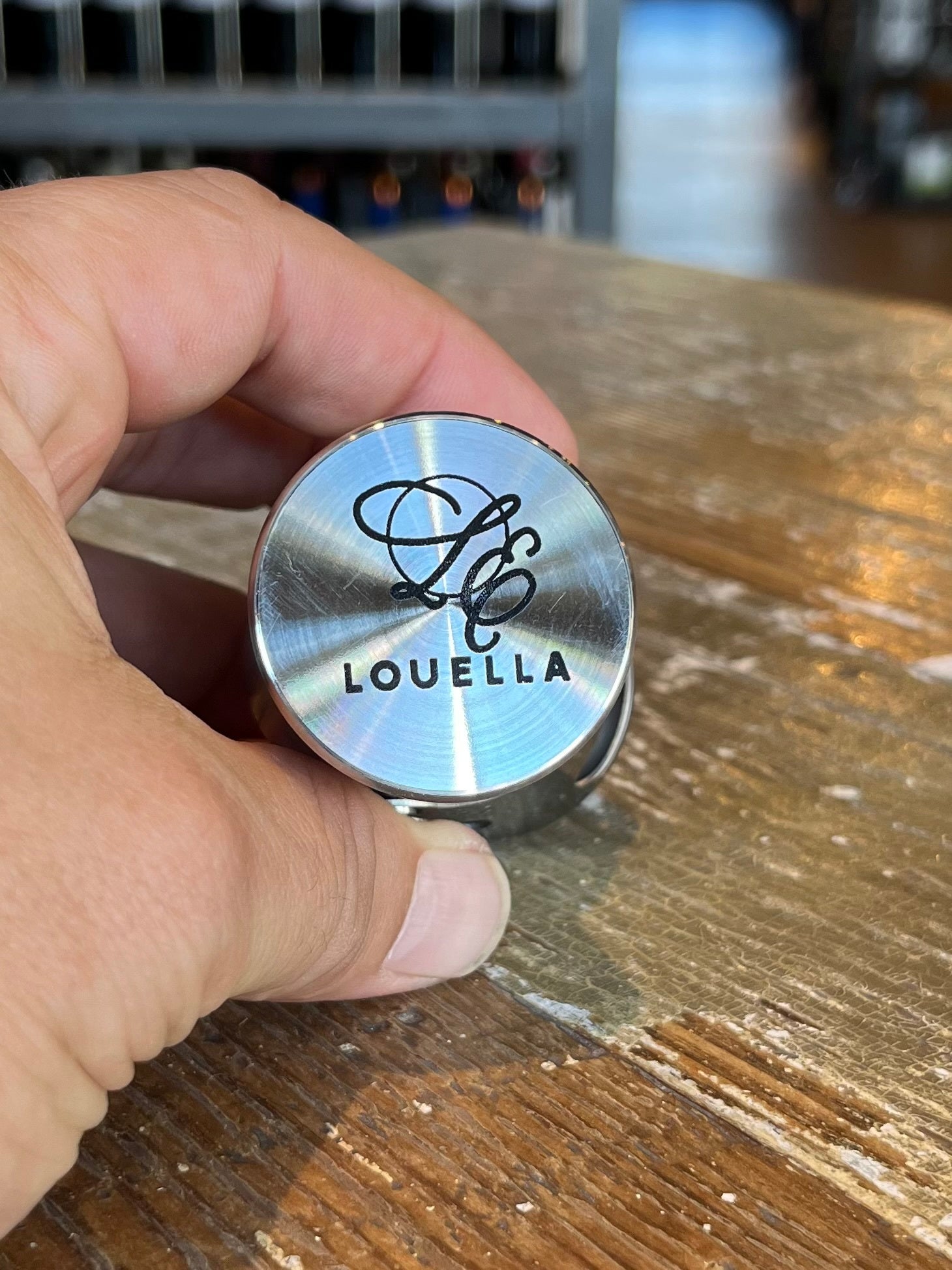 Reims Champagne Sealer w/ LouElla Logo