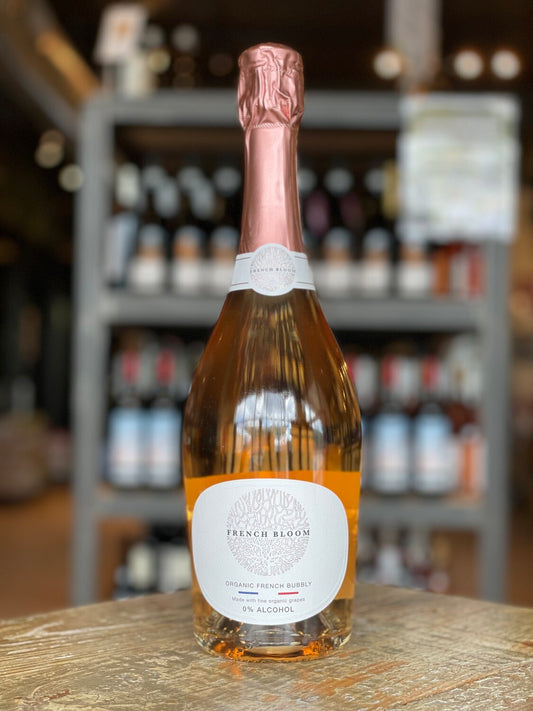 NV French Bloom Le Rose Organic French Bubbly %00 Alc