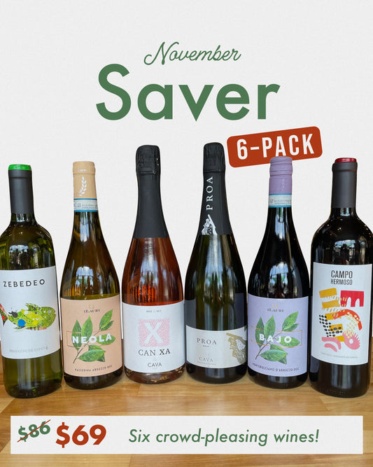 Grab & Go Six for $69: November 2024 Saver 6-Pack