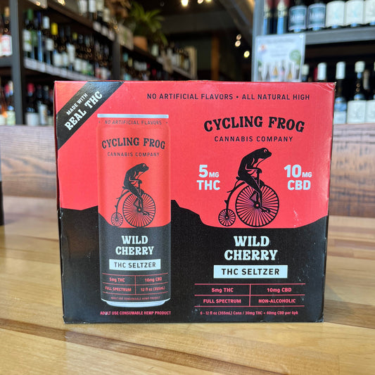 Cycling Frog Wild Cherry THC Seltzer