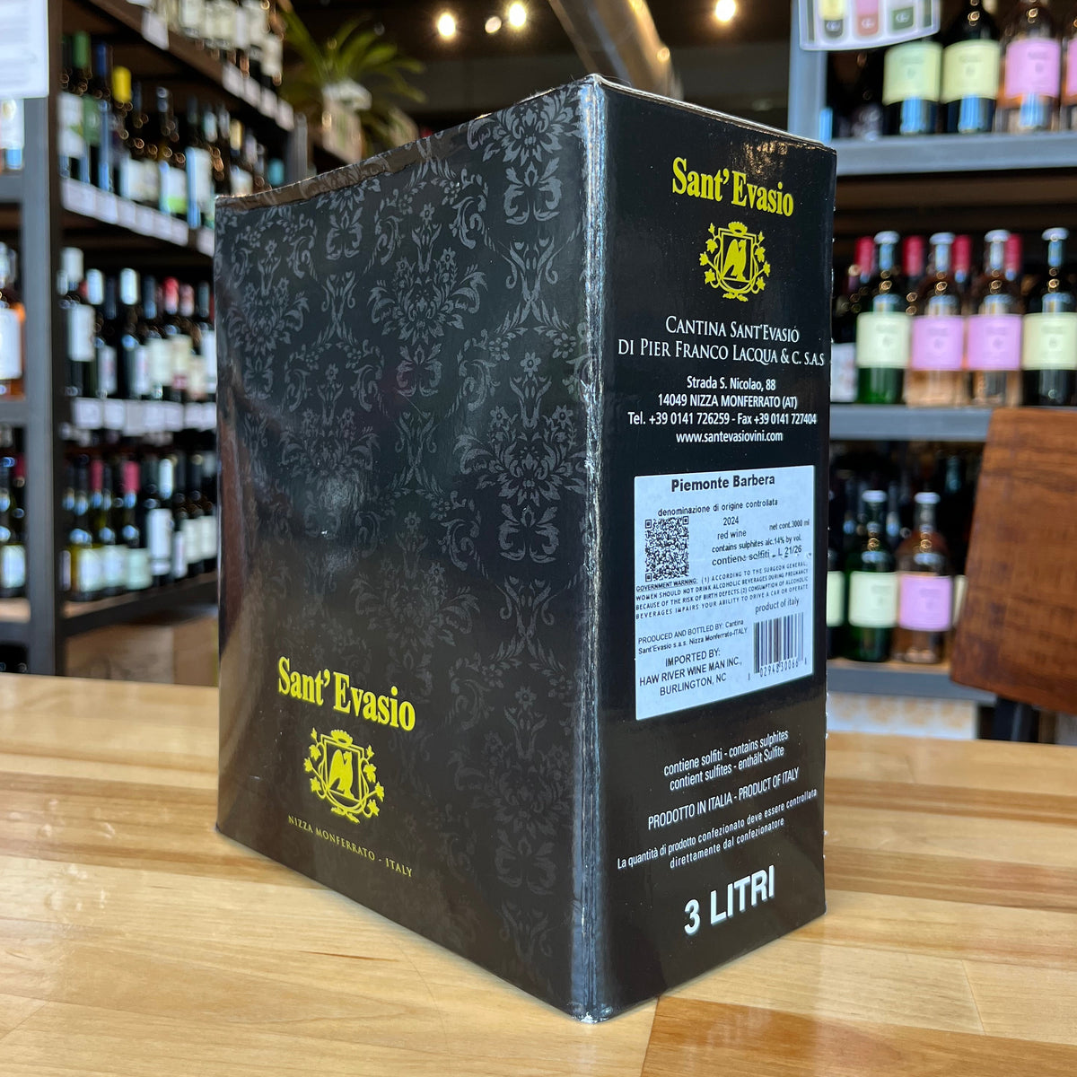 Sant Evasio Barbera 3L Box-In-Box