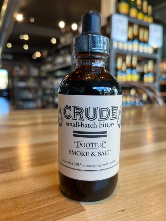 Crude 'Pooter' Smoke & Salt Bitters