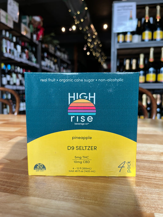 High Rise Pineapple THC Seltzer