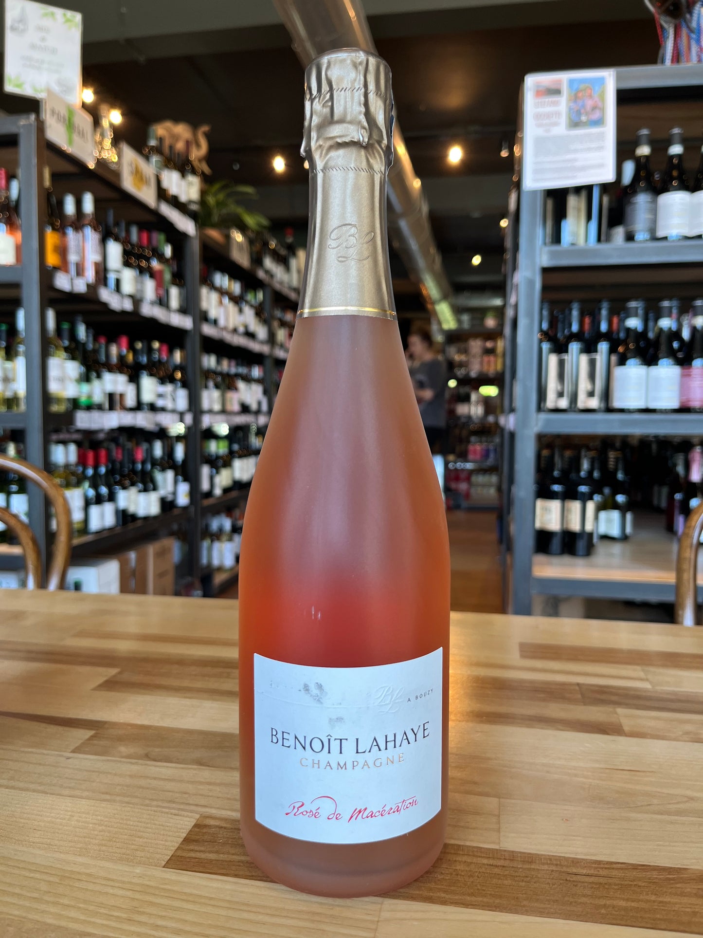 Champagne Benoit Lahaye “Rosé de Maceration Les Juliennes” Extra Brut NV