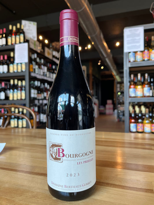 2023 Berthaut-Gerbet, Les Prielles Bourgogne Rouge