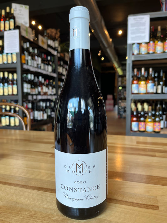 2020 Olivier Morin Bourgogne Chitry Rouge Constance